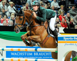 Der 32-jährige Niederländer Gert-Jan Bruggink hat mit dem 13-jährigen Primeval Wings den Großen Preis von Kiel gewonnen. Foto: Frieler
